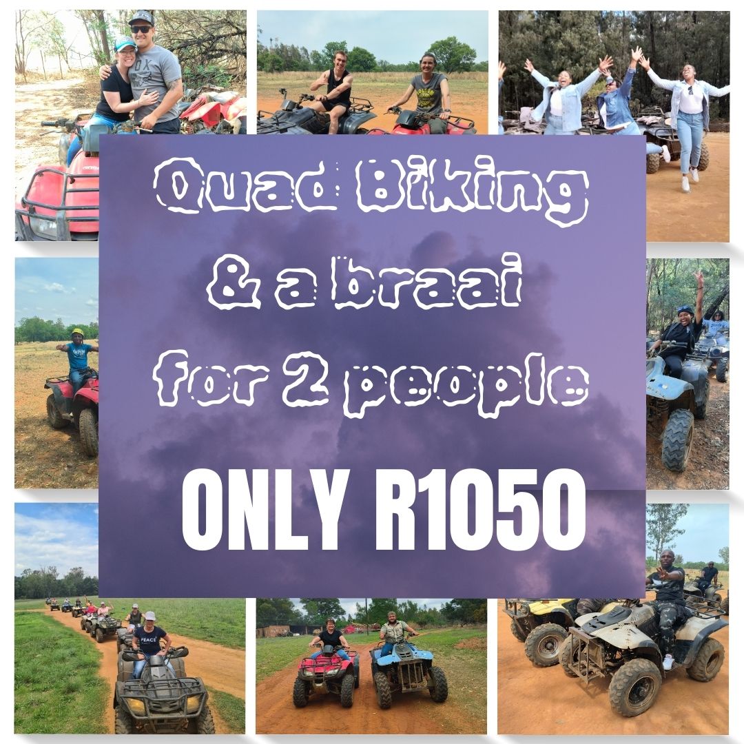 Quad Biking and a Braai for 2