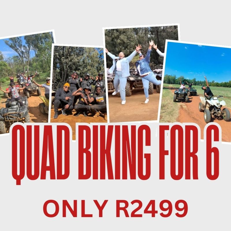 Quad Biking for 6!!!
